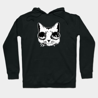 Cat with goggles Hoodie